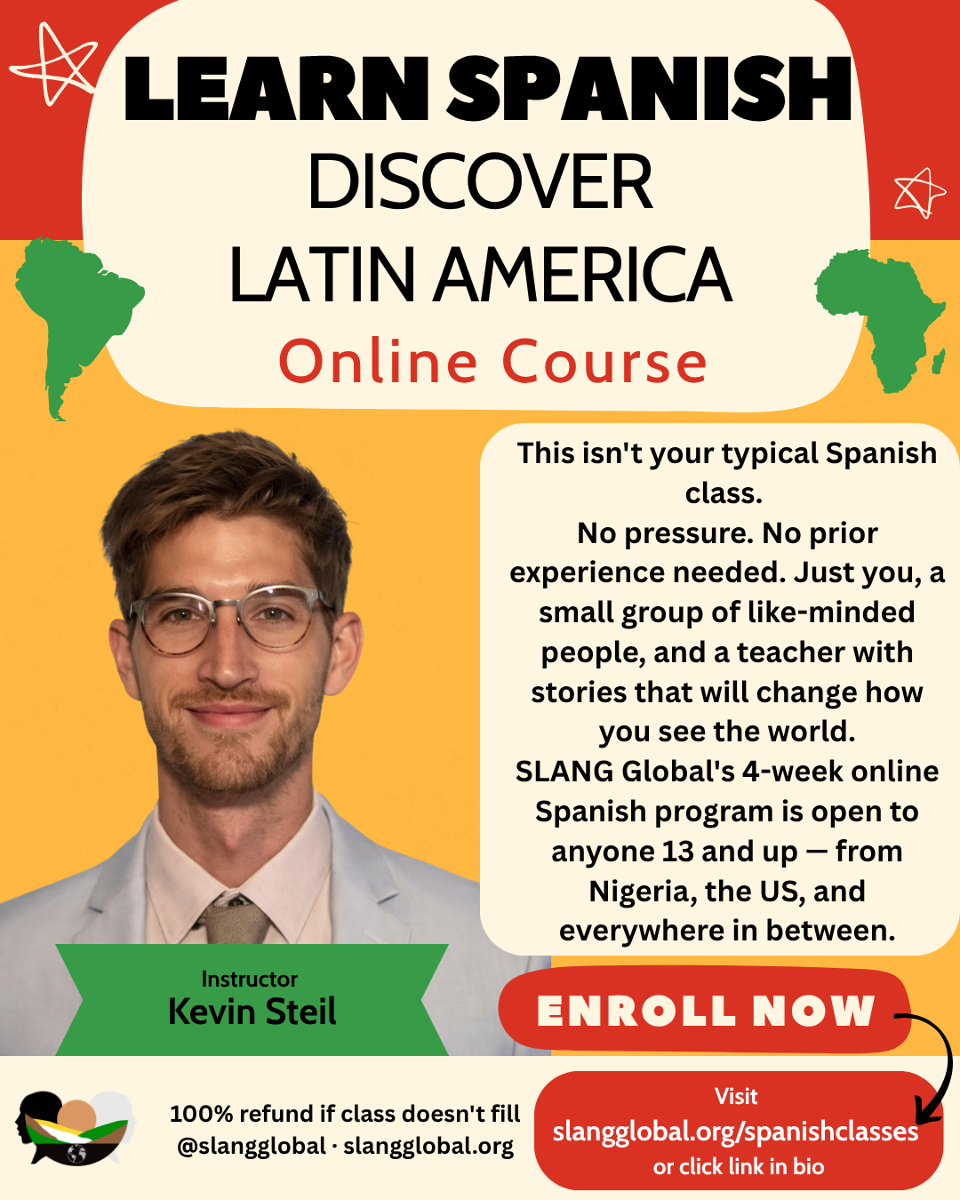 Online Spanish Class — Fall 2026 (4-Week Program)